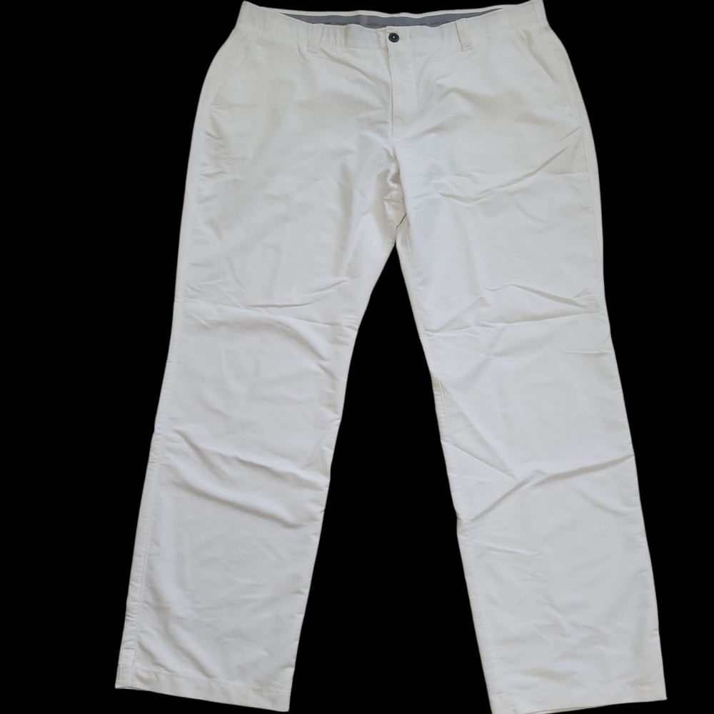 Under Armour Polyester Spandex Blend Golf Pants Men's Size 40/32 Excellent Cond.